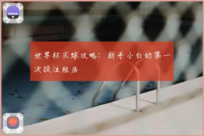 世界杯买球攻略:新手小白的第一次投注经历